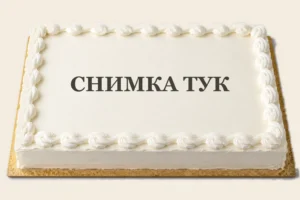 Фото торта с Ваша снимка